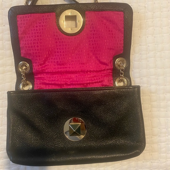 Kate Spade Quilted leather gold chain purse - Picture 3 of 3